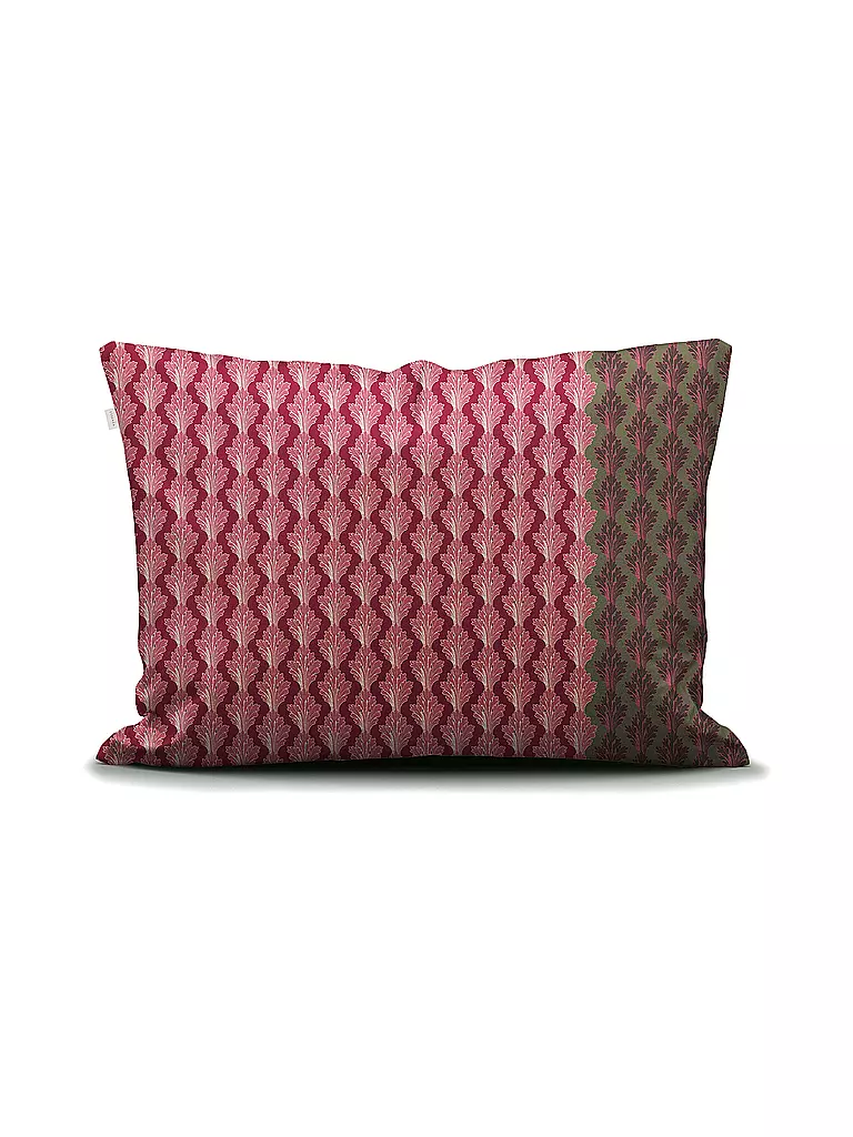 ESSENZA | Ropa de cama de satén 70x90cm/140x200cm TESSE Rojo Cereza | Rojo