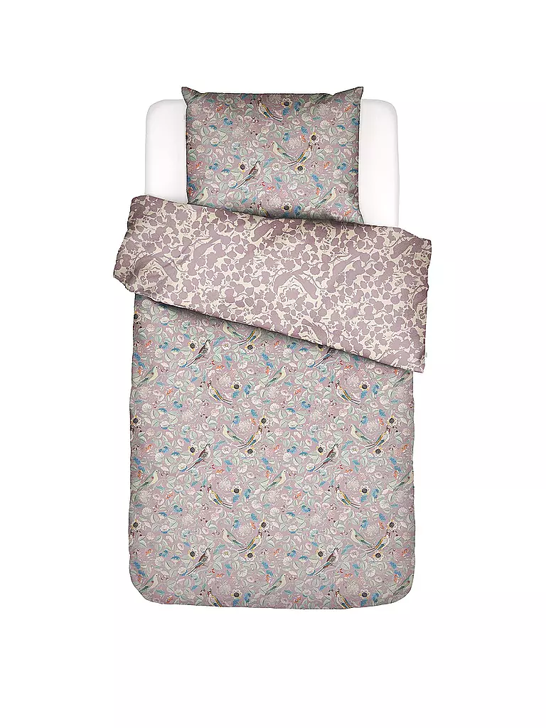ESSENZA | Ropa de cama de satén ALESTE 70x90cm/140x200cm Lila pálido | Lila