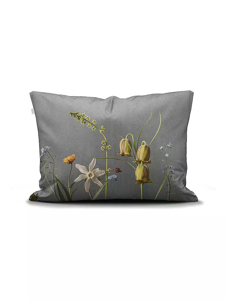ESSENZA | Ropa de cama de satén FABRICE 70x90cm/140x200cm Gris | Gris