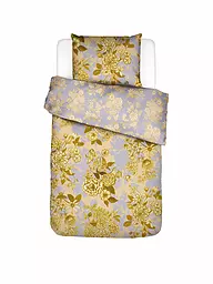 ESSENZA | Ropa de cama de satén FLORE 70x90cm/140x200cm Yellow Straw | Amarillo