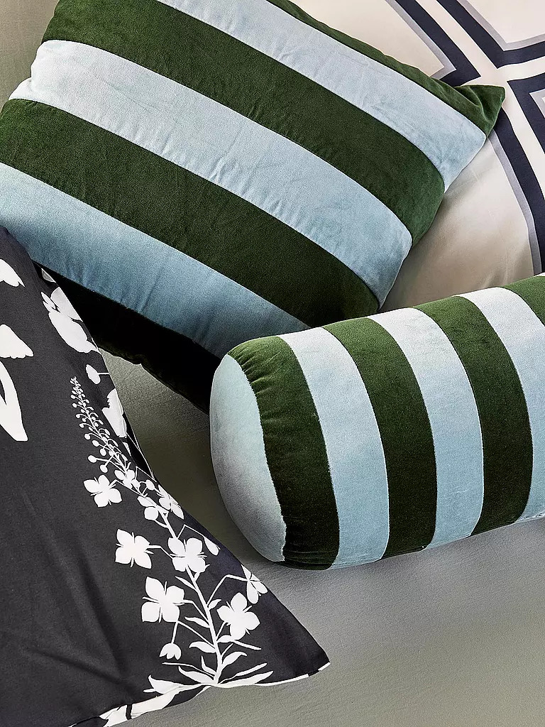 ESSENZA | Ropa de cama de satén LIVA 70x90cm/140x200cm Antracita | Gris