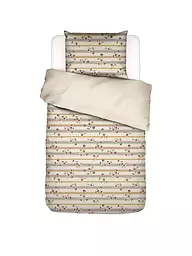 ESSENZA | Ropa de cama de satén ROSELINA 70x90cm/140x200cm Vainilla | Beige