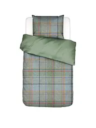 ESSENZA | Ropa de cama de twill 70x90cm / 140x200cm MEAU Camel | Verde claro