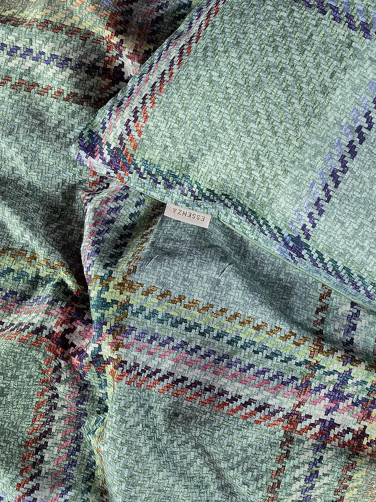 ESSENZA | Ropa de cama de twill 70x90cm / 140x200cm MEAU Basil Green | Verde claro