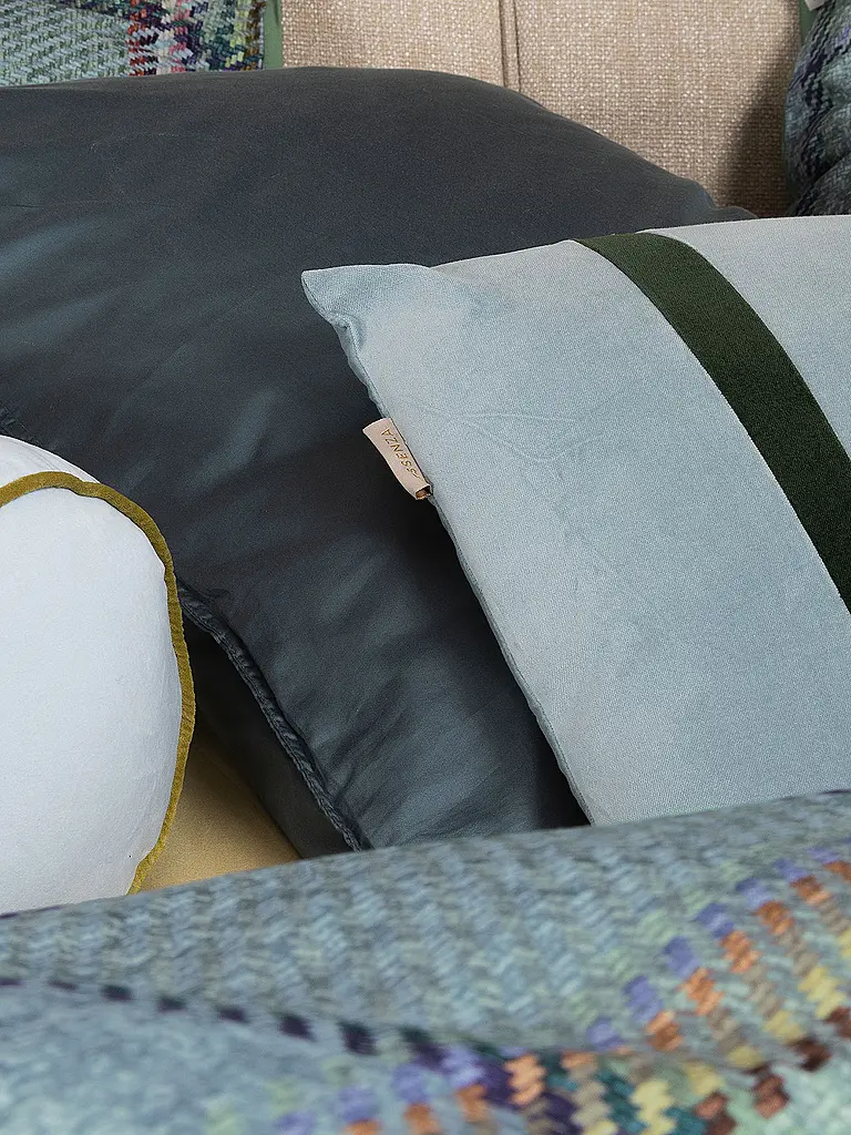 ESSENZA | Ropa de cama de twill 70x90cm / 140x200cm MEAU Basil Green | Verde claro