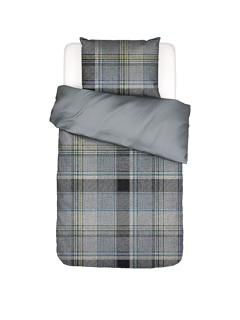 ESSENZA | Ropa de cama de twill 70x90cm / 140x220cm MEAU Global Grey | Gris