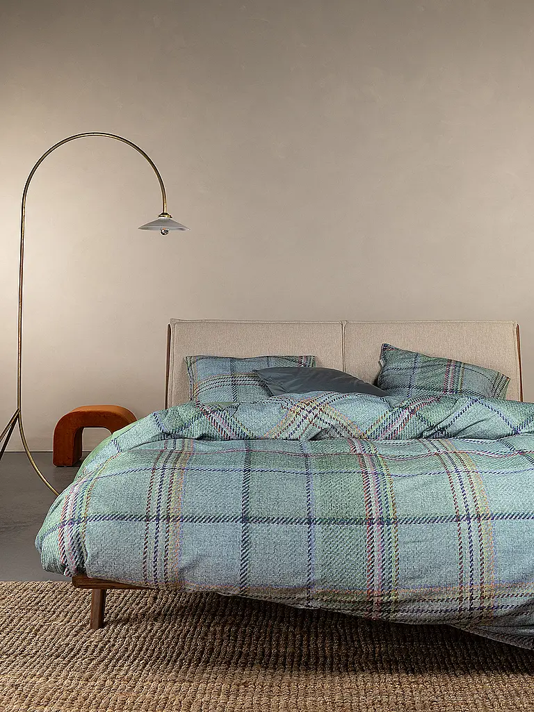 ESSENZA | Twill Bettwäsche 70x90cm / 140x220cm MEAU Basil Green | Verde claro