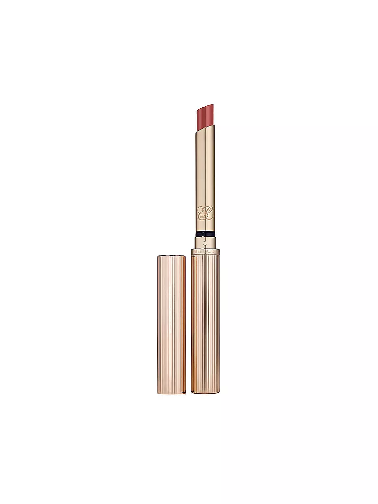 ESTÉE LAUDER | Lápiz labial - Pure Color Explicit Slick Shine Lipstick (40 No Tomorrow) | Rojo oscuro