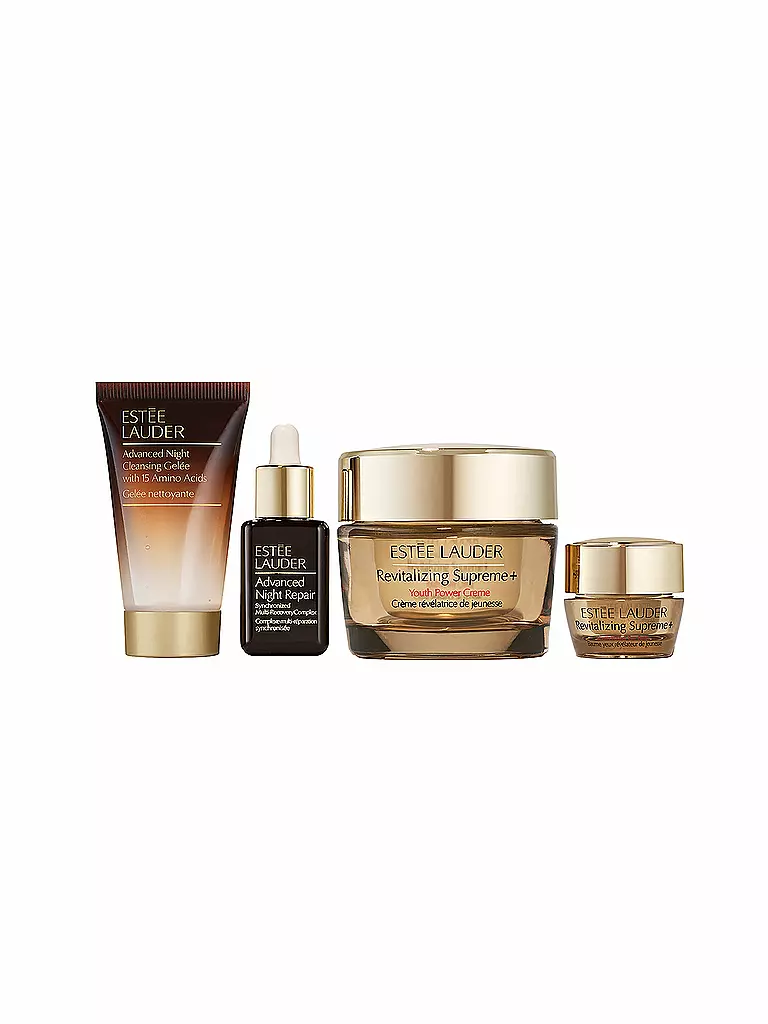 ESTÉE LAUDER | Revitalizing Supreme+ Moisturizer Holiday Skincare Set 50ml/ 30ml/ 15ml/ 5ml | Sin color
