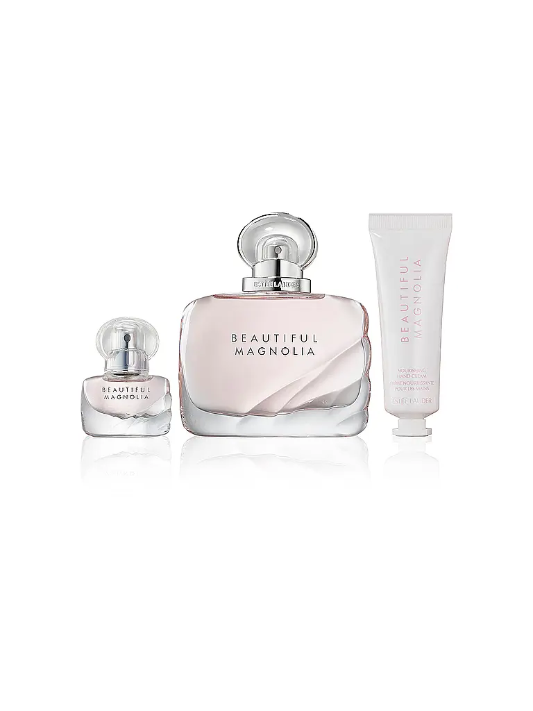 ESTÉE LAUDER | Set de regalo - Trío de favoritos Beautiful Magnolia 50 ml / 30 ml / 4 ml | Sin color