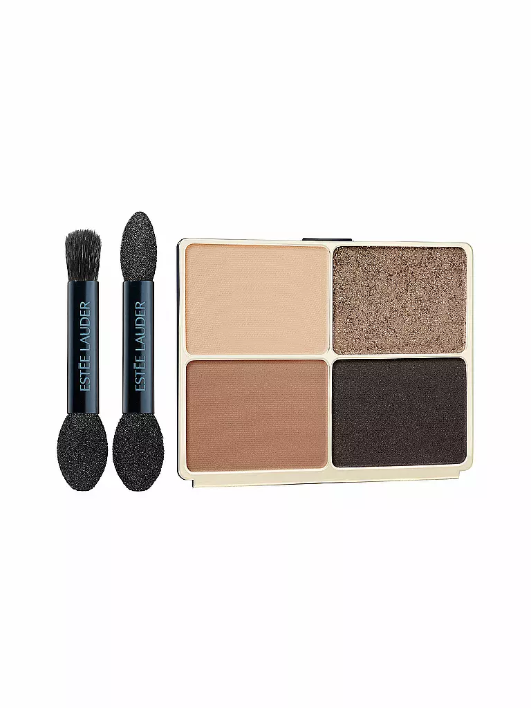 ESTÉE LAUDER | Sombra de ojos - Recambio de cuarteto de sombras de ojos Pure Color Envy Luxe (04 Desert Dunes) | hellbraun