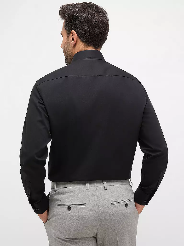 ETERNA | Camisa Comfort Fit | Negro