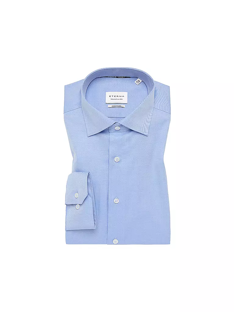 ETERNA | Camisa Modern Fit | Azul