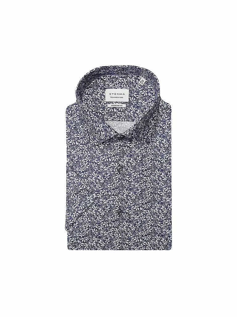 ETERNA | Camisa Modern Fit | Azul oscuro