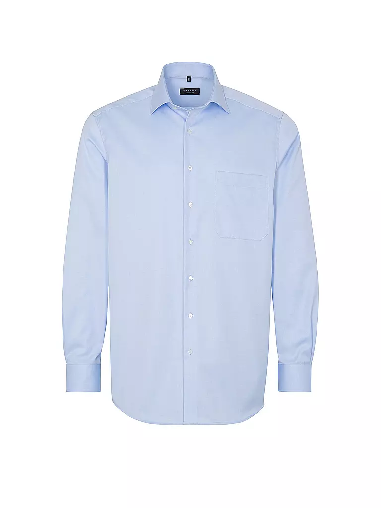 ETERNA | Hemd Comfort Fit  | Azul