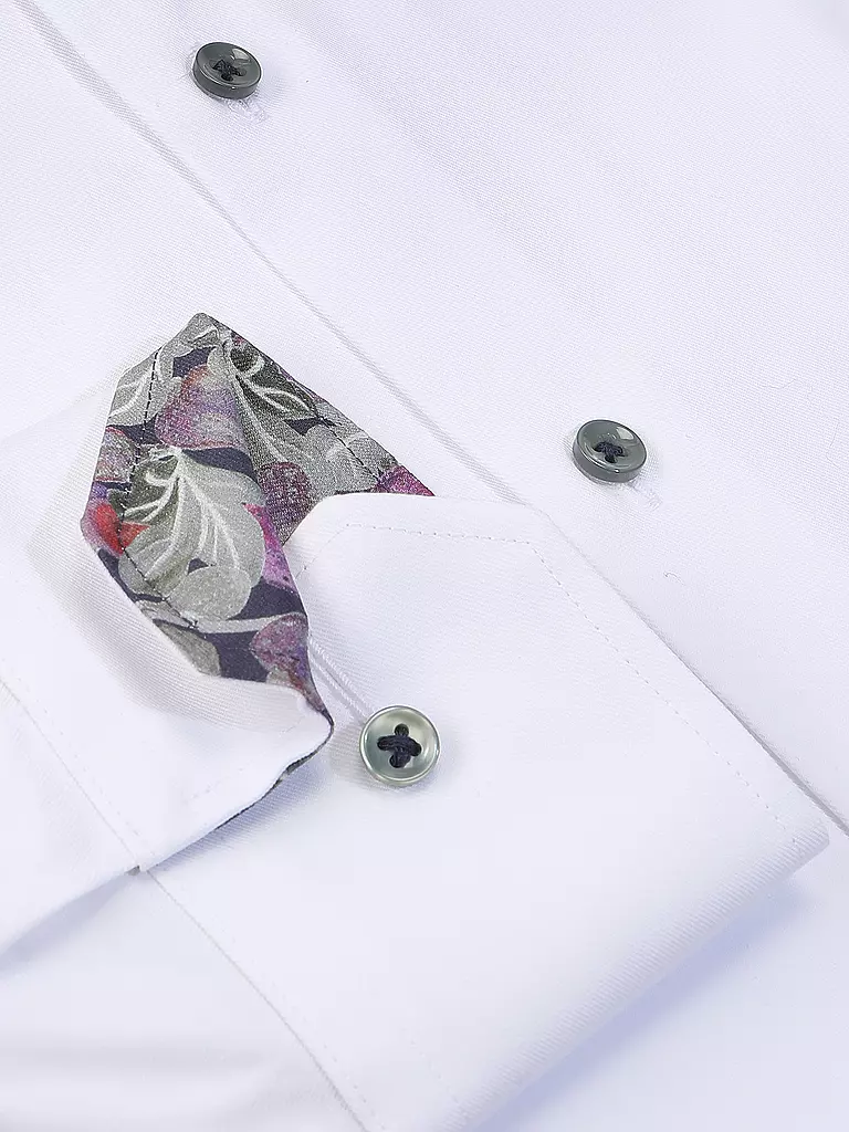 ETERNA | Hemd Comfort Fit  | Blanco