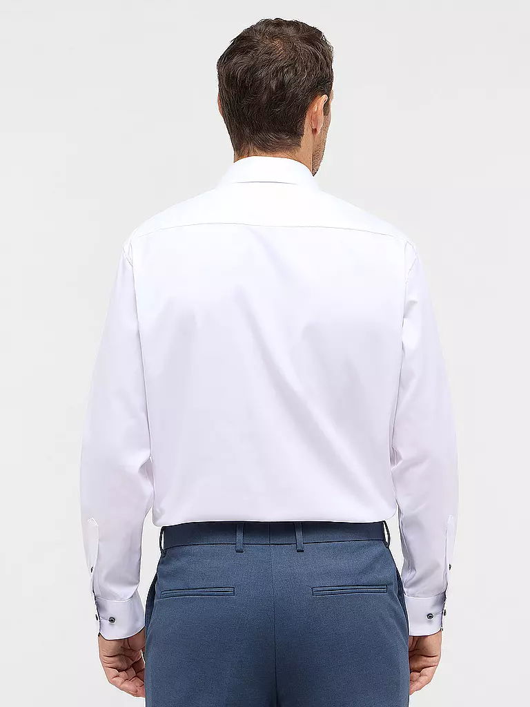 ETERNA | Hemd Comfort Fit  | Blanco
