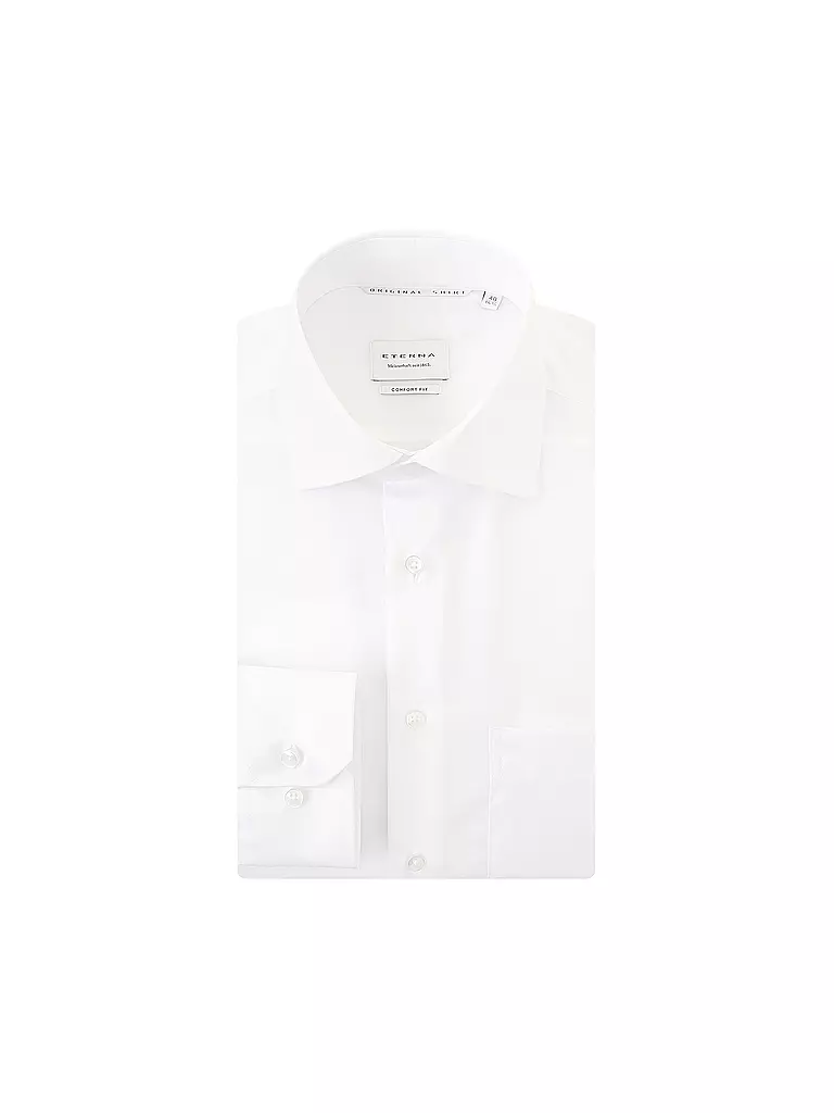 ETERNA | Hemd Comfort Fit | Blanco