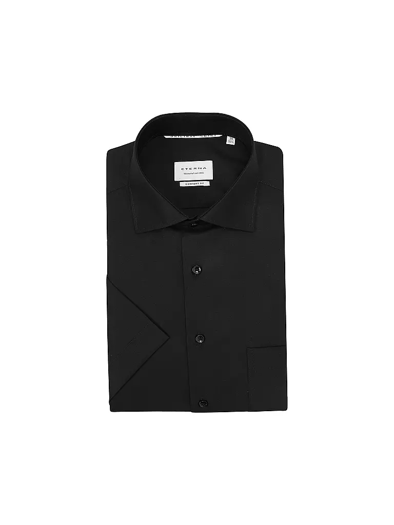 ETERNA | Hemd Comfort Fit | Negro