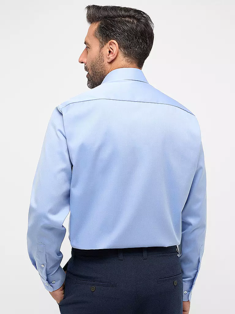 ETERNA | Hemd Comfort Fit | Azul