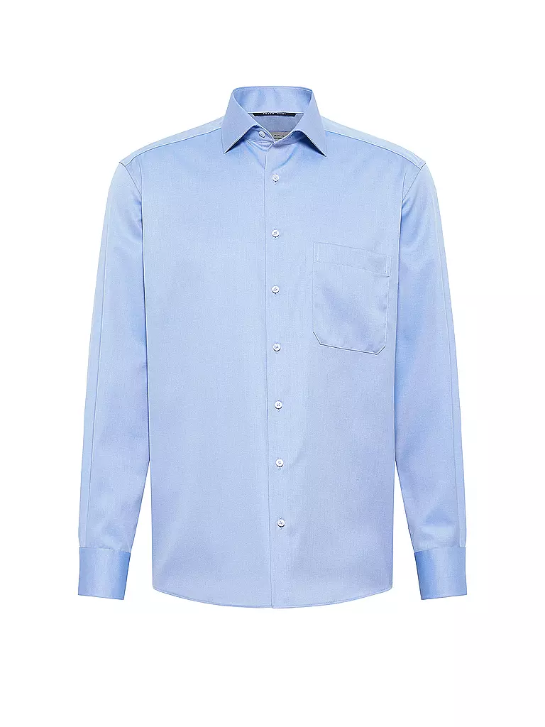ETERNA | Hemd Comfort Fit | Azul