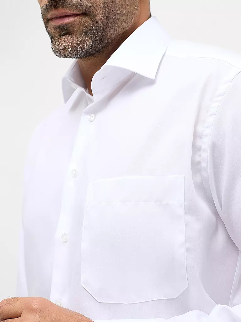 ETERNA | Hemd Comfort Fit | Blanco