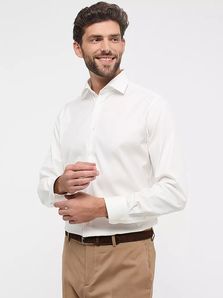 ETERNA | Hemd Modern Fit  | Beige