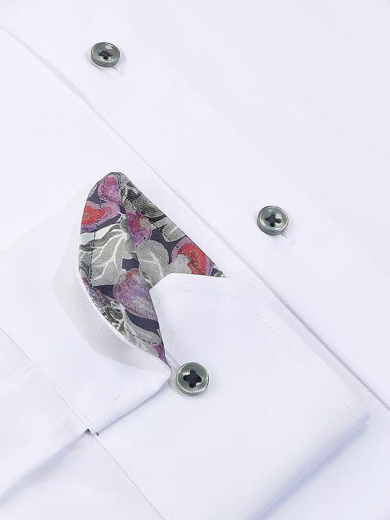 ETERNA | Hemd Modern Fit  | Blanco