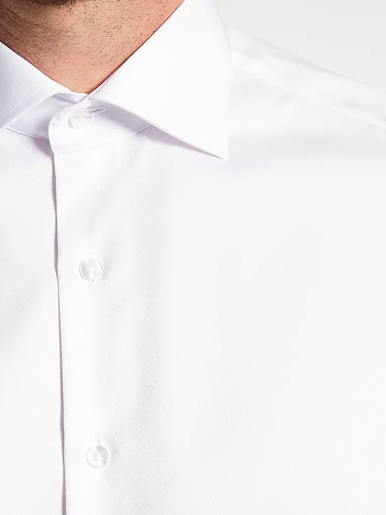 ETERNA | Hemd Modern Fit  | Blanco