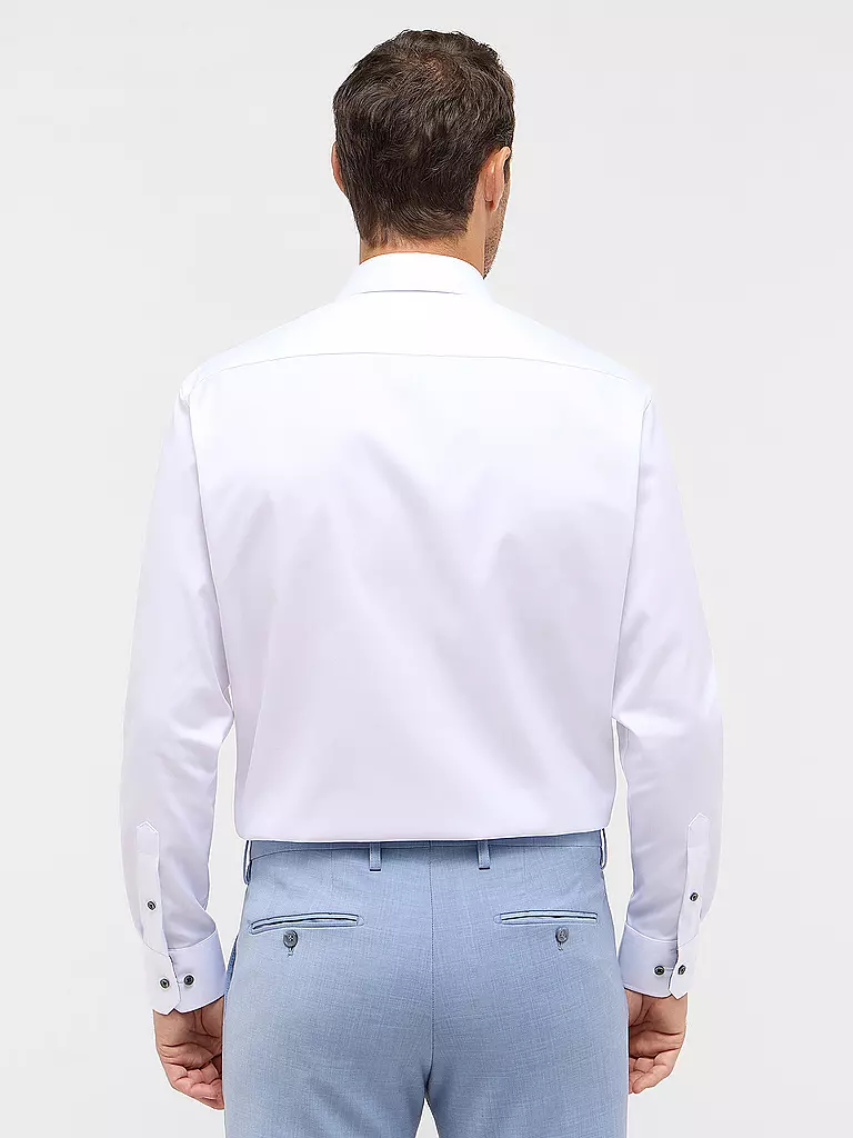 ETERNA | Hemd Modern Fit  | Blanco