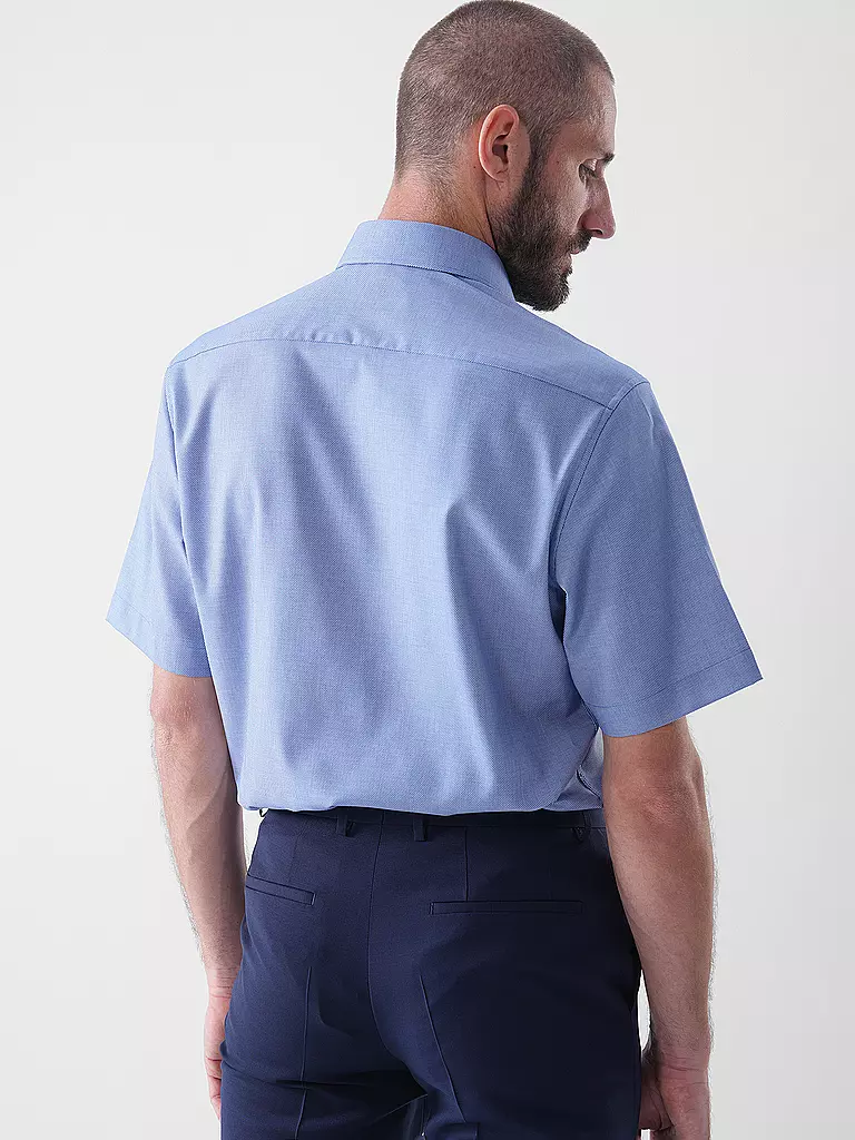ETERNA | Hemd Modern Fit  | Azul