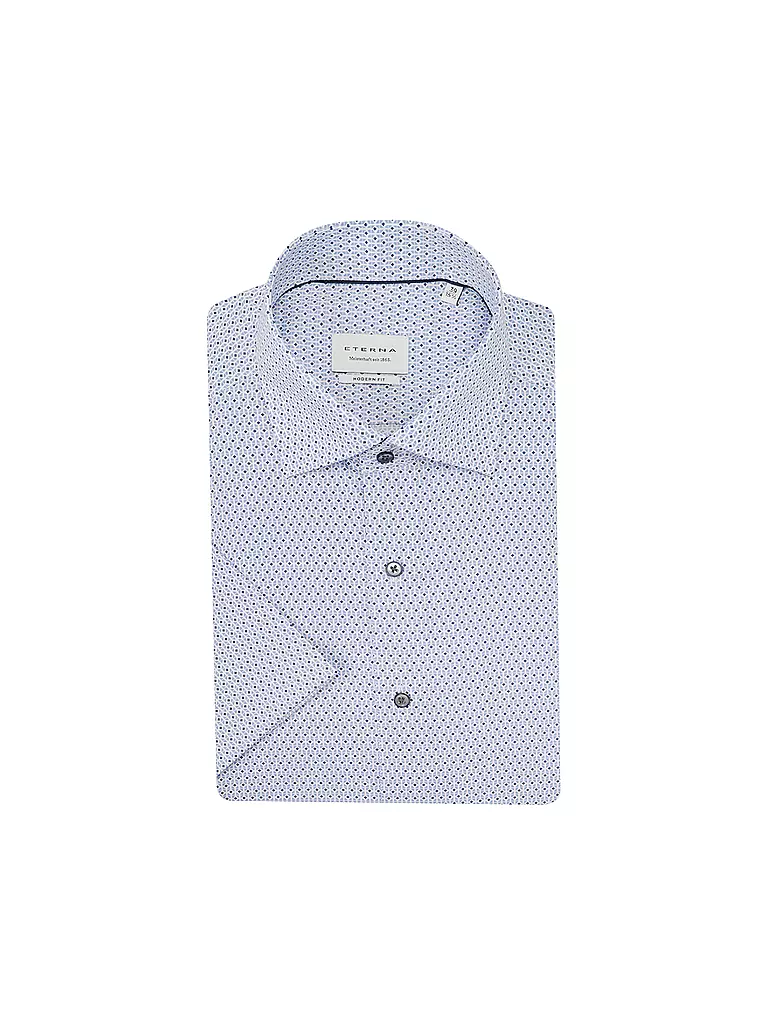 ETERNA | Hemd Modern Fit | Azul