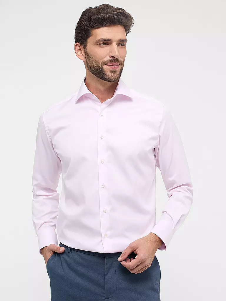 ETERNA | Hemd Modern Fit | Rosa