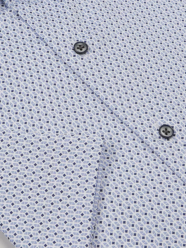 ETERNA | Hemd Modern Fit | Azul