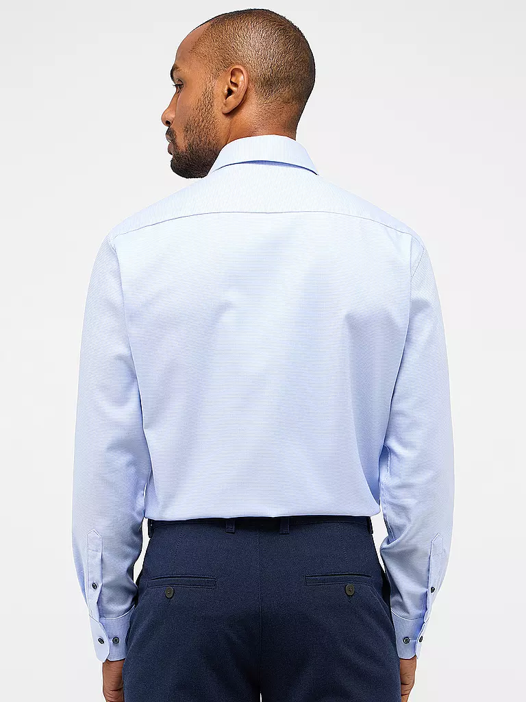 ETERNA | Hemd Modern Fit | Azul