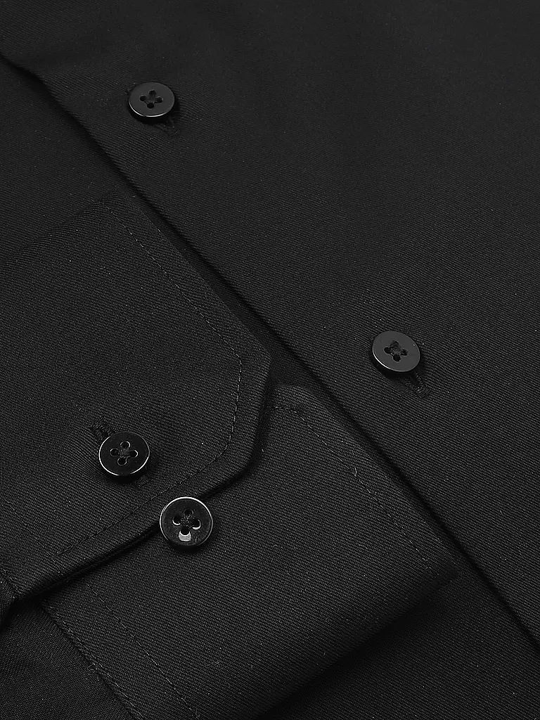 ETERNA | Hemd Modern Fit | Negro