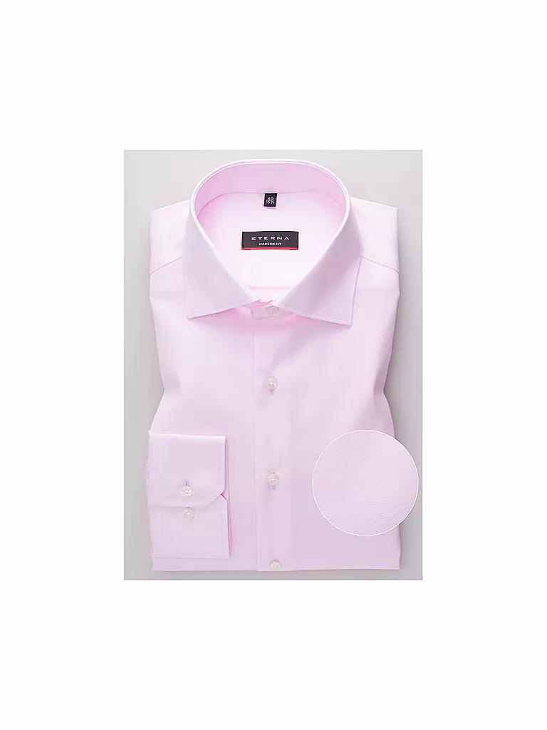 ETERNA | Hemd Modern Fit | Rosa