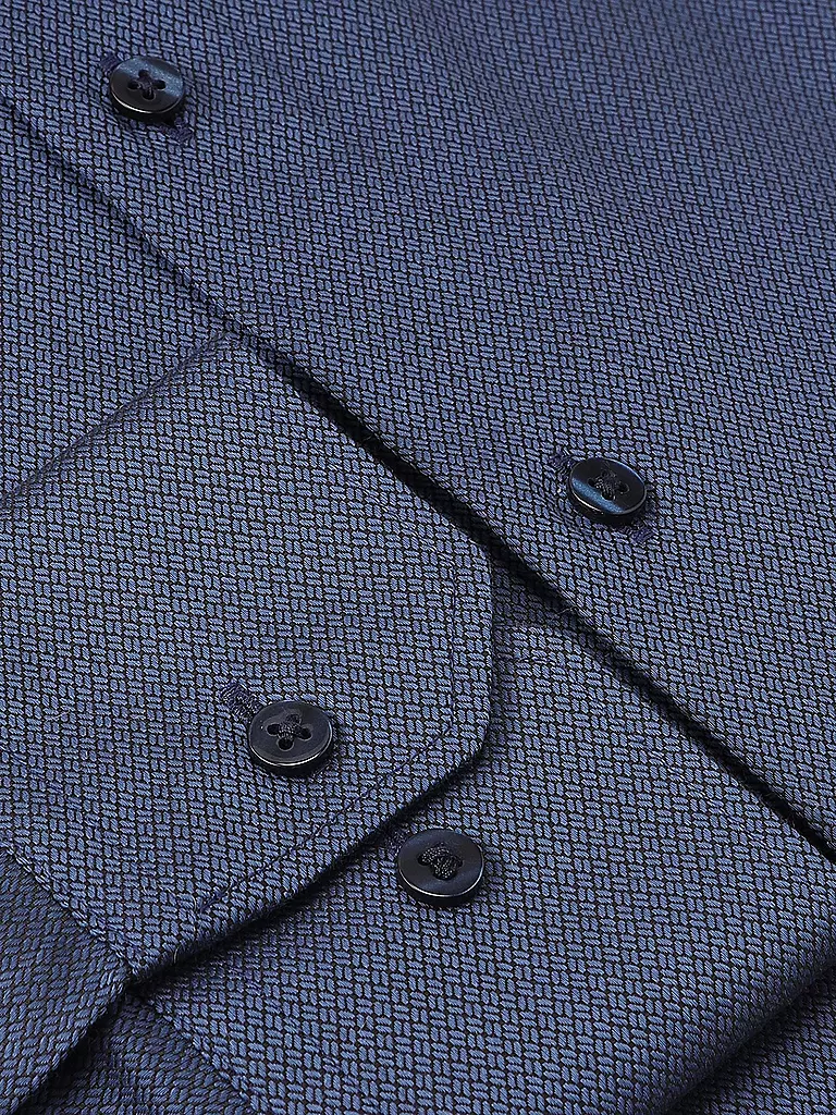 ETERNA | Hemd Regular Fit | Azul oscuro