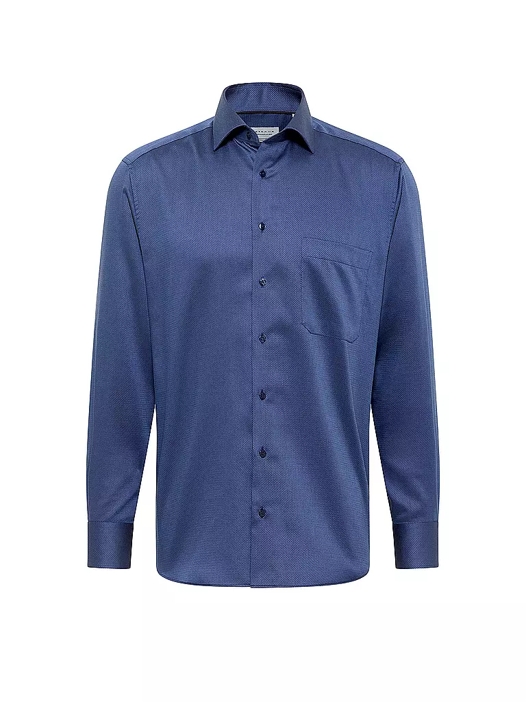 ETERNA | Hemd Regular Fit | Azul oscuro