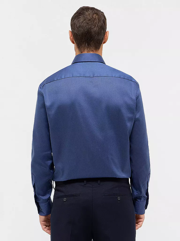 ETERNA | Hemd Regular Fit | Azul oscuro