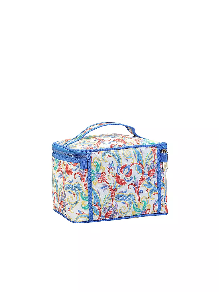 ETRO | Kosmetiktasche - Beauty Case (33 Crema / Azul) | Crema