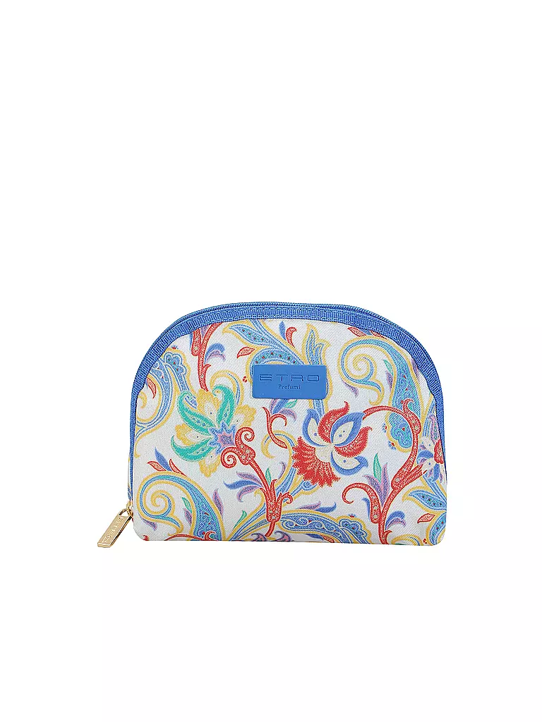 ETRO | Neceser (33 Crema / Azul) | Crema