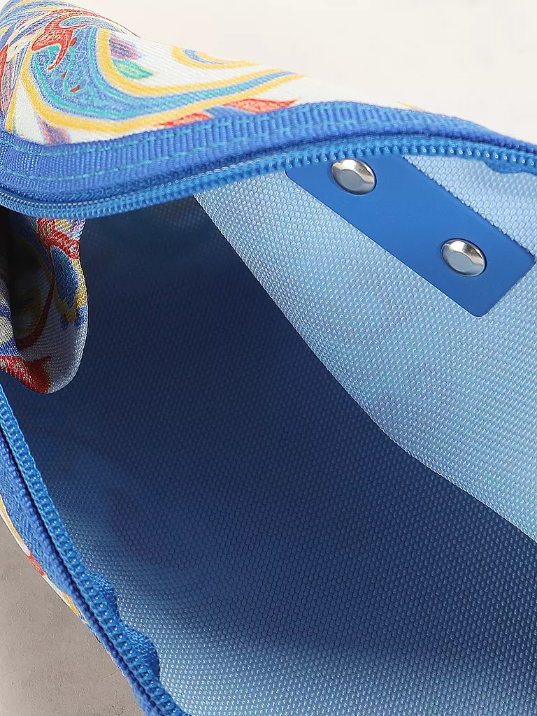 ETRO | Neceser (33 Crema / Azul) | 