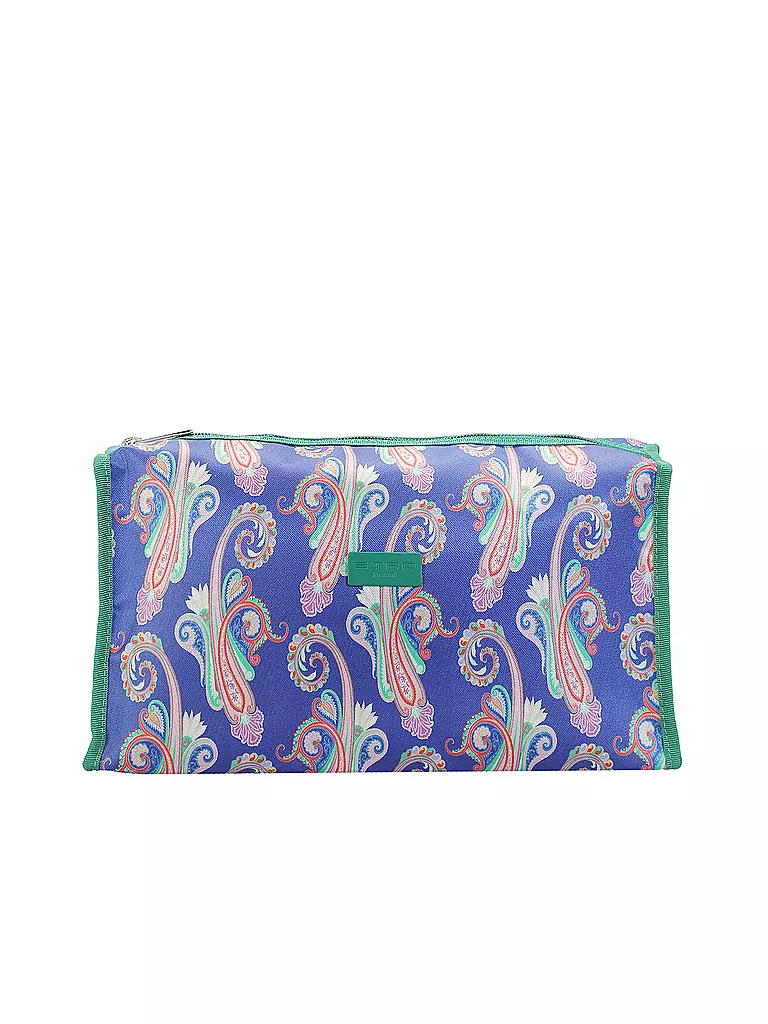 ETRO | Neceser (34 Azul Oscuro / Rojo) | Azul