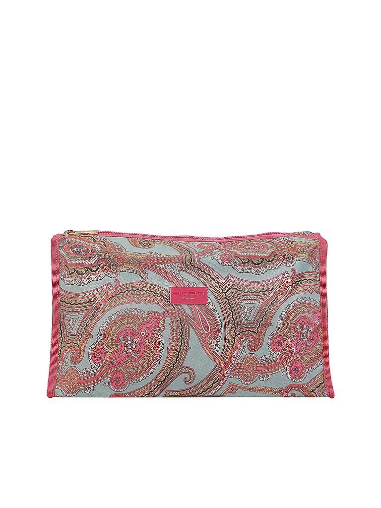 ETRO | Neceser (54 Turquesa / Rojo) | Turquesa
