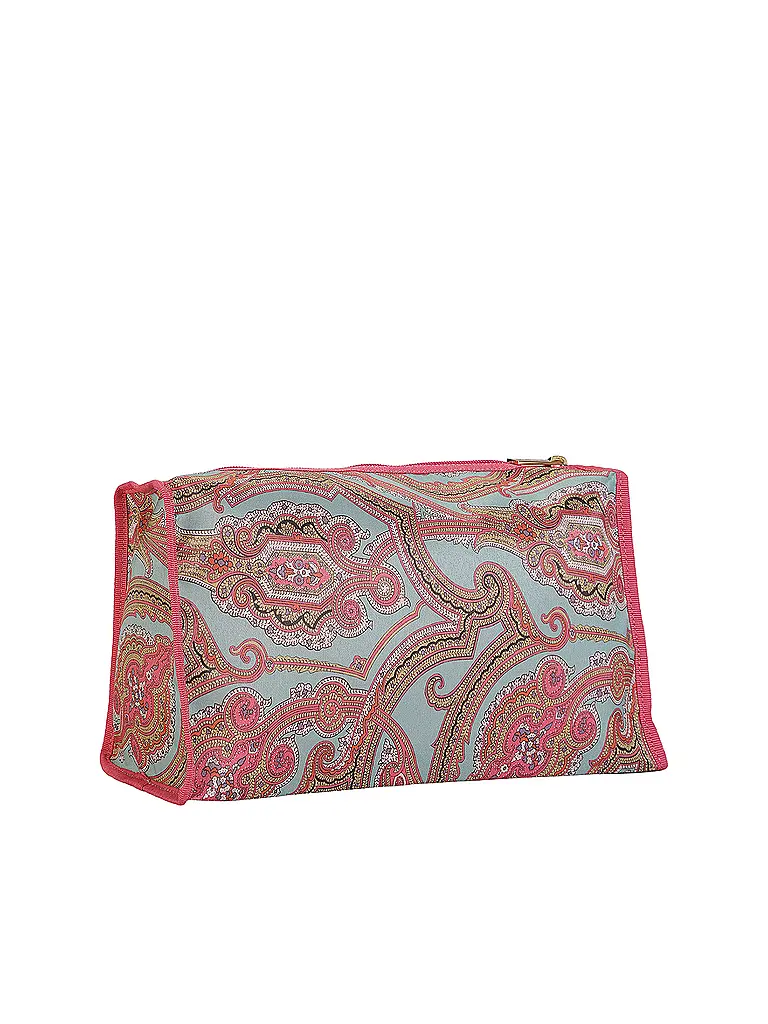 ETRO | Neceser (54 Turquesa / Rojo) | Turquesa