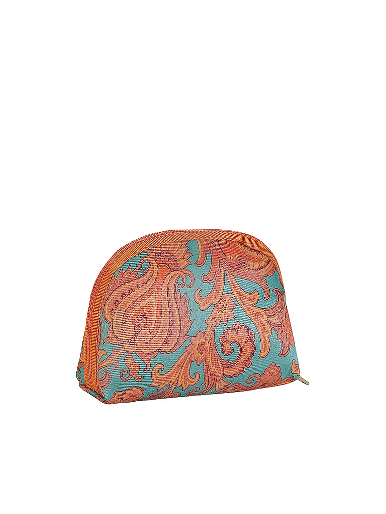 ETRO | Neceser - Estuche de belleza (53 Turquesa / Camel) | Turquesa