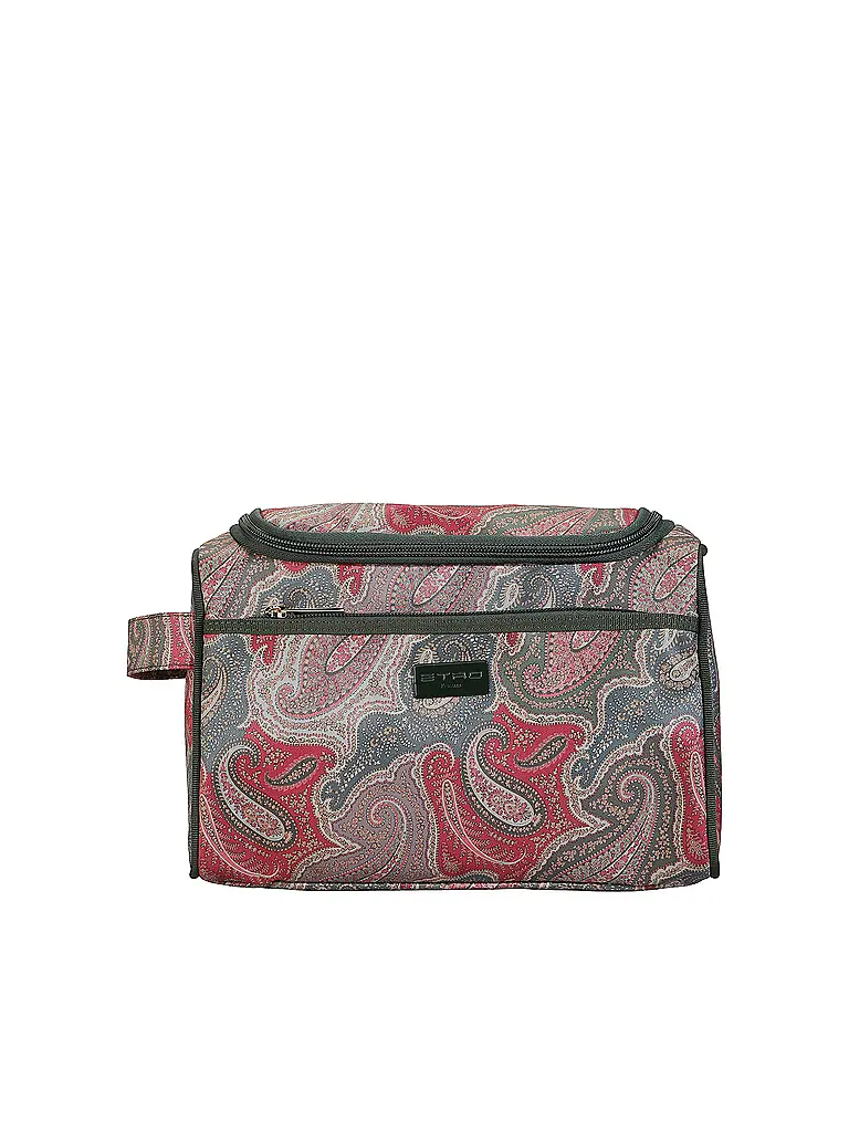 ETRO | Neceser - Estuche de belleza (57 Marrón Oscuro / Rojo Oscuro) | Marrón