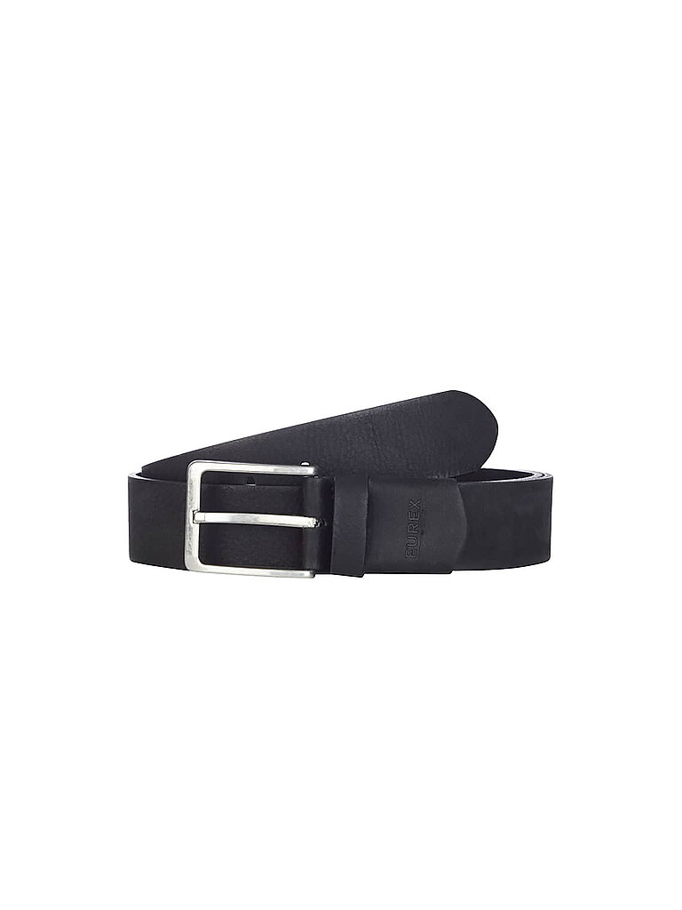 Cinturón de cuero negro 130