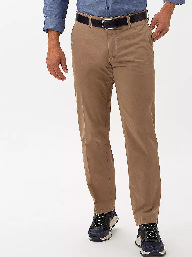 EUREX | Chino Slim Fit " Jim S " | Beige